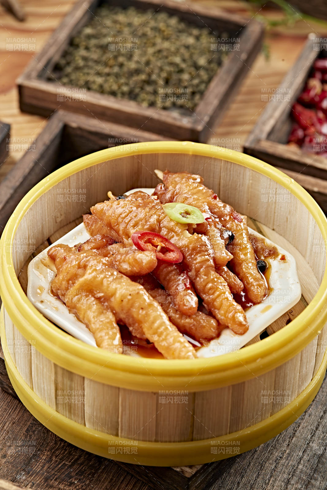 港式茶餐香蒸虎皮凤爪