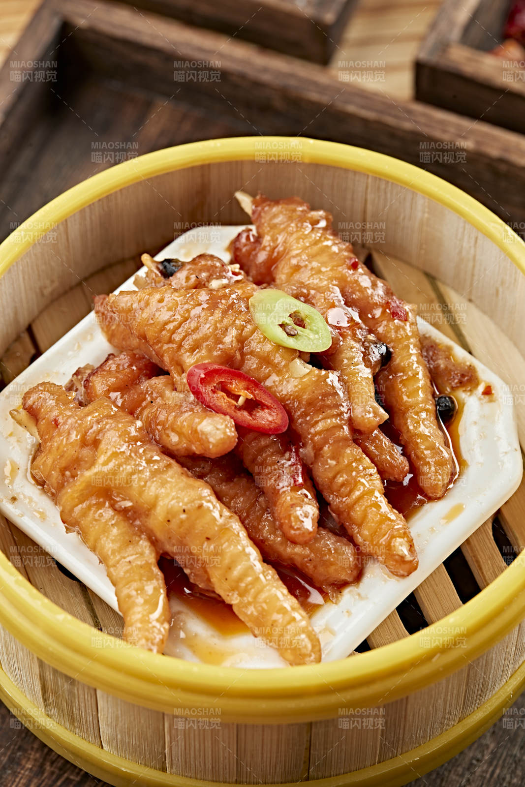 港式茶餐香蒸虎皮凤爪