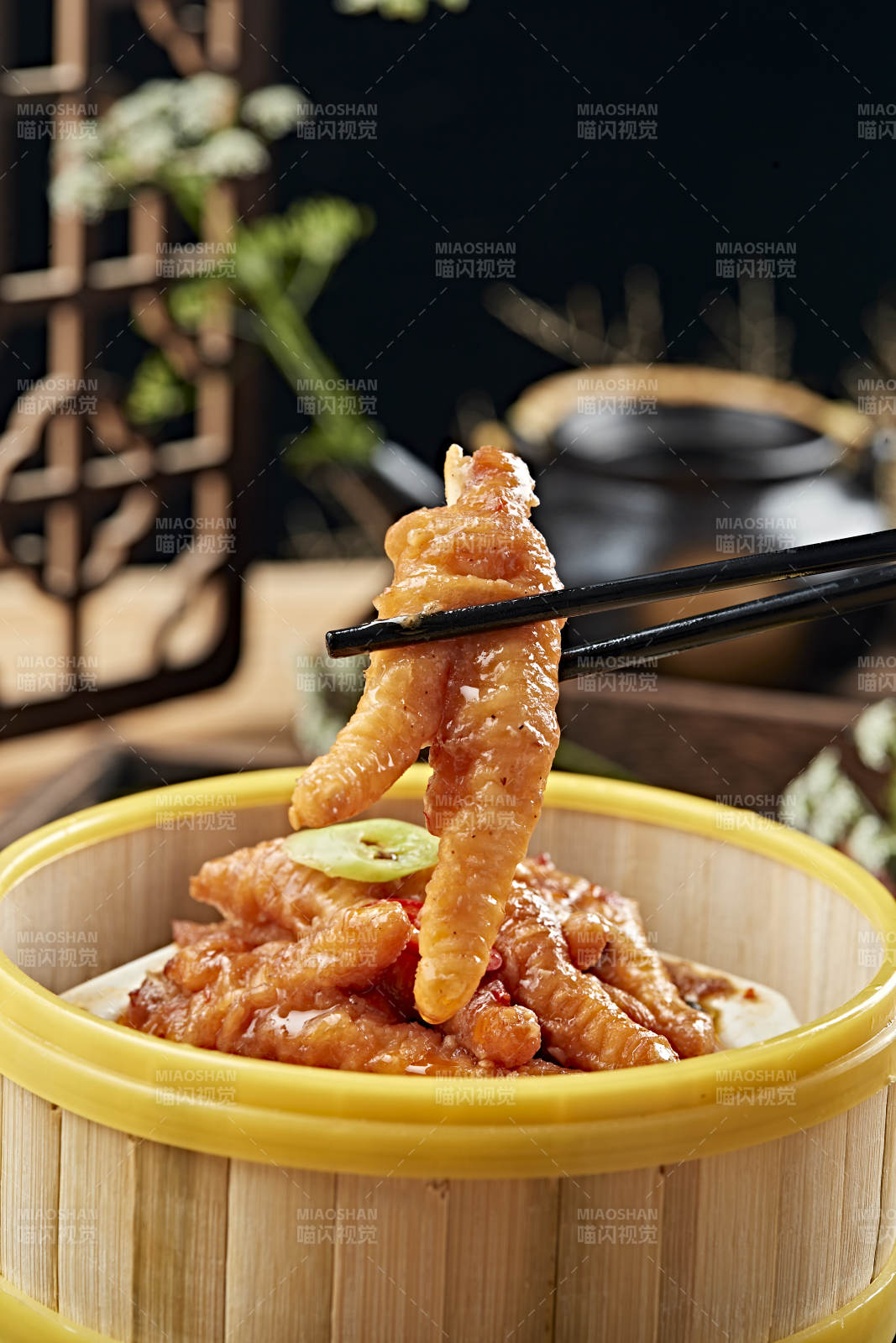 港式茶餐香蒸虎皮鳳爪