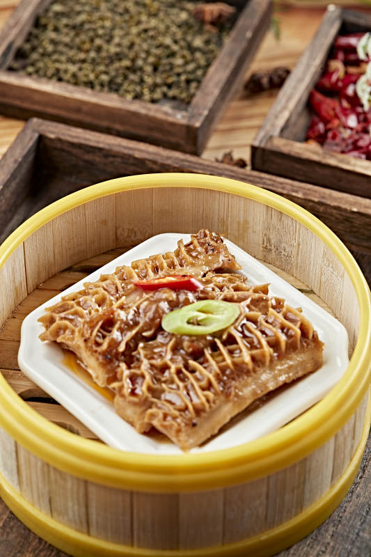 港式茶餐香蒸金钱肚