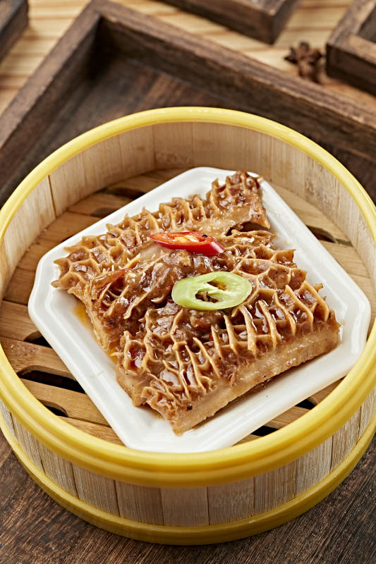 港式茶餐香蒸金钱肚
