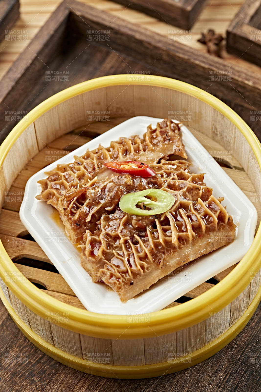 港式茶餐香蒸金錢肚