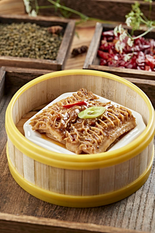 港式茶餐香蒸金钱肚