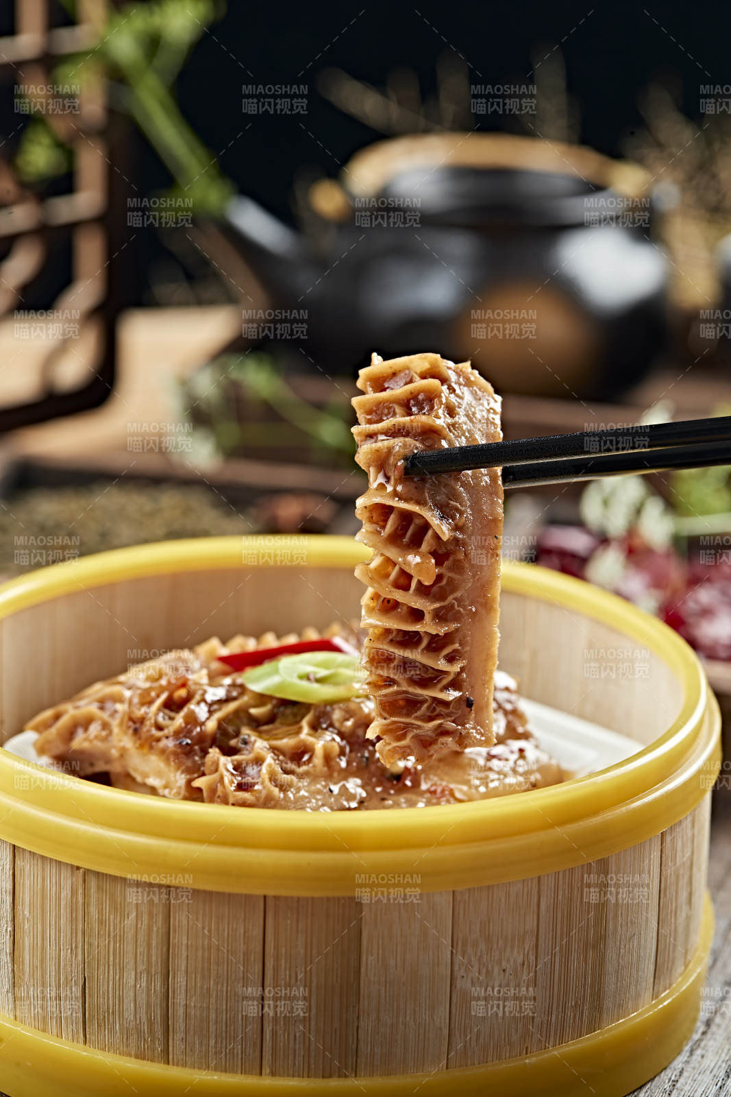 港式茶餐香蒸金錢肚