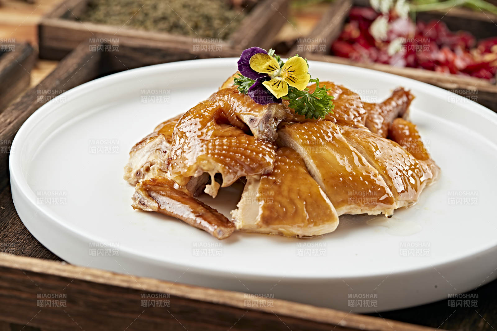 港式茶餐豉油蒸雞