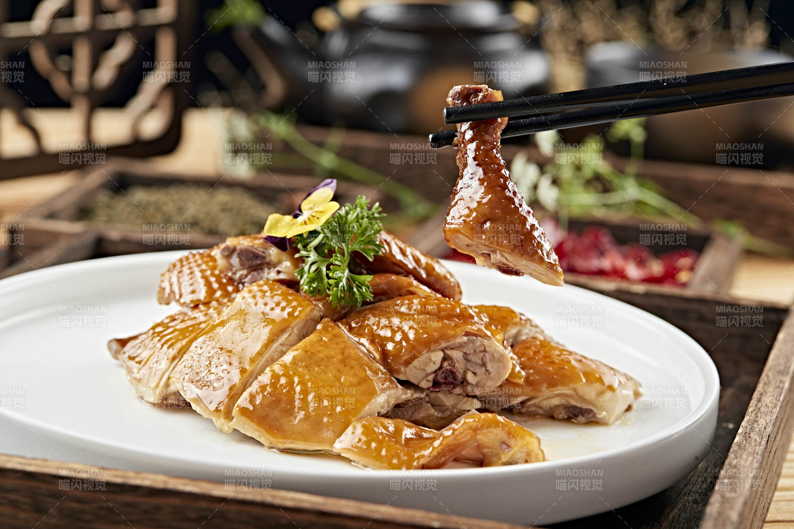 港式茶餐豉油蒸鸡