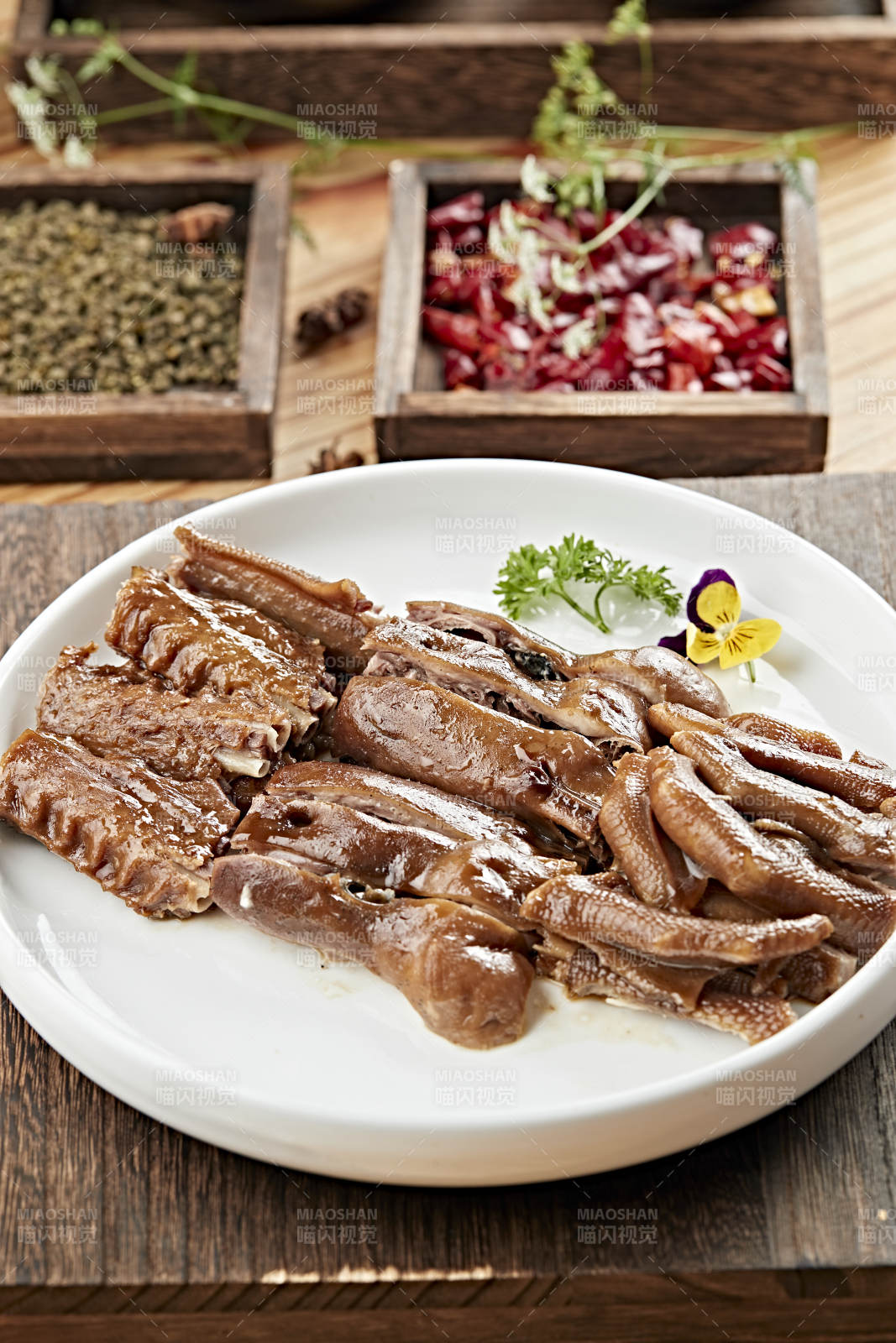 港式茶餐潮汕鹵水鵝三拼