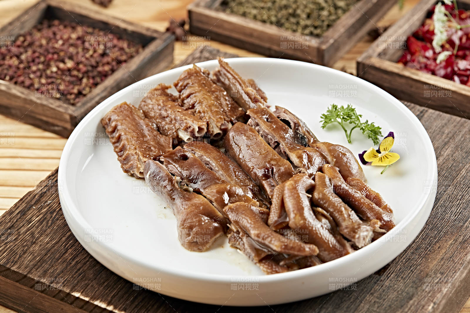 港式茶餐潮汕鹵水鵝三拼