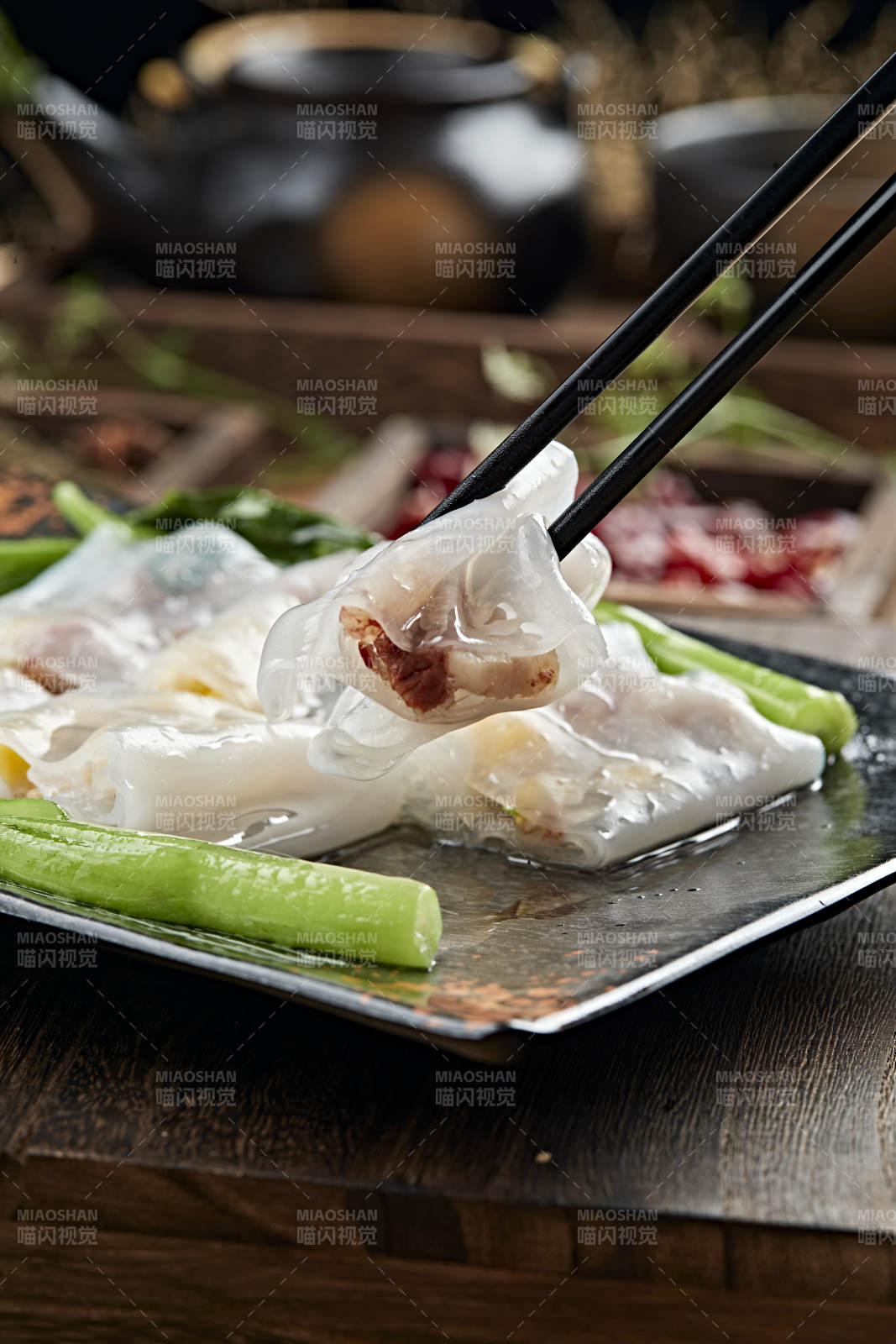 港式茶餐传统广式肠粉