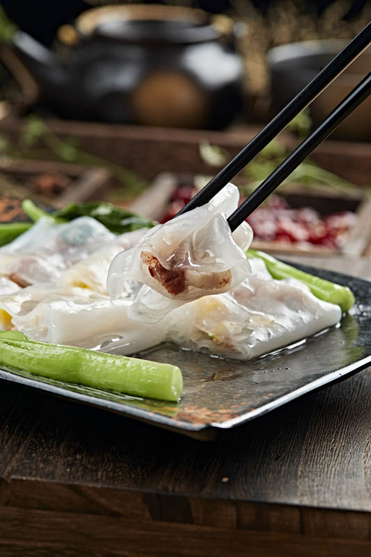 港式茶餐传统广式肠粉