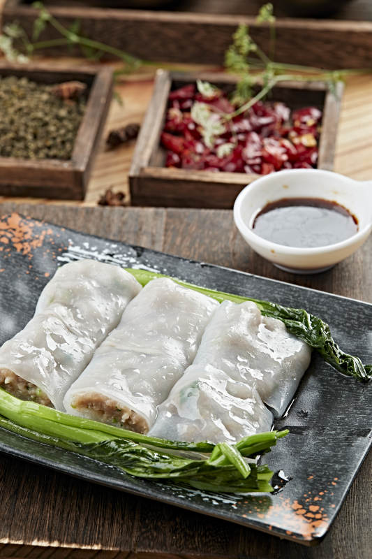 港式茶餐传统广式肠粉