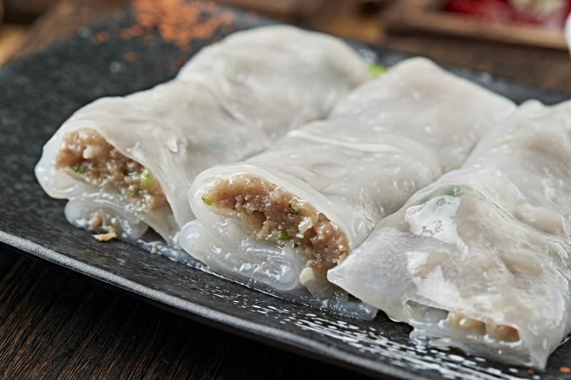 港式茶餐传统广式肠粉