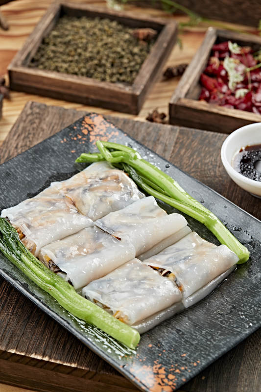 港式茶餐传统广式肠粉