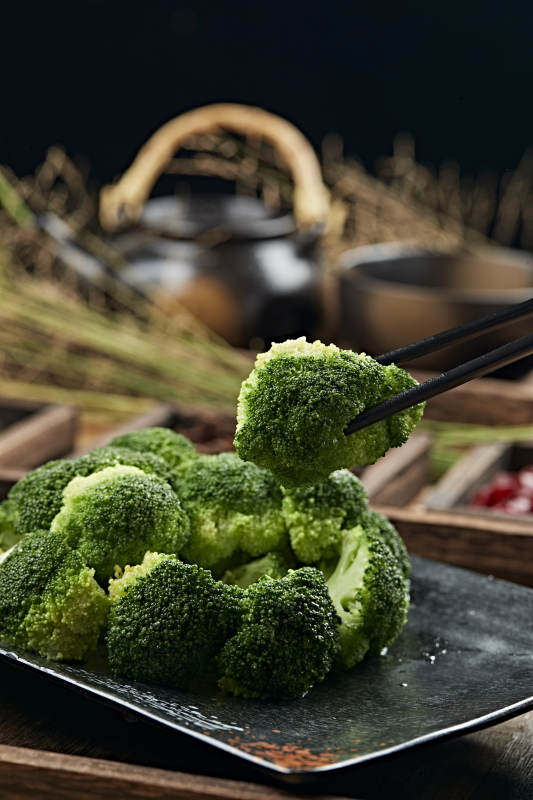 港式茶餐白灼西藍花