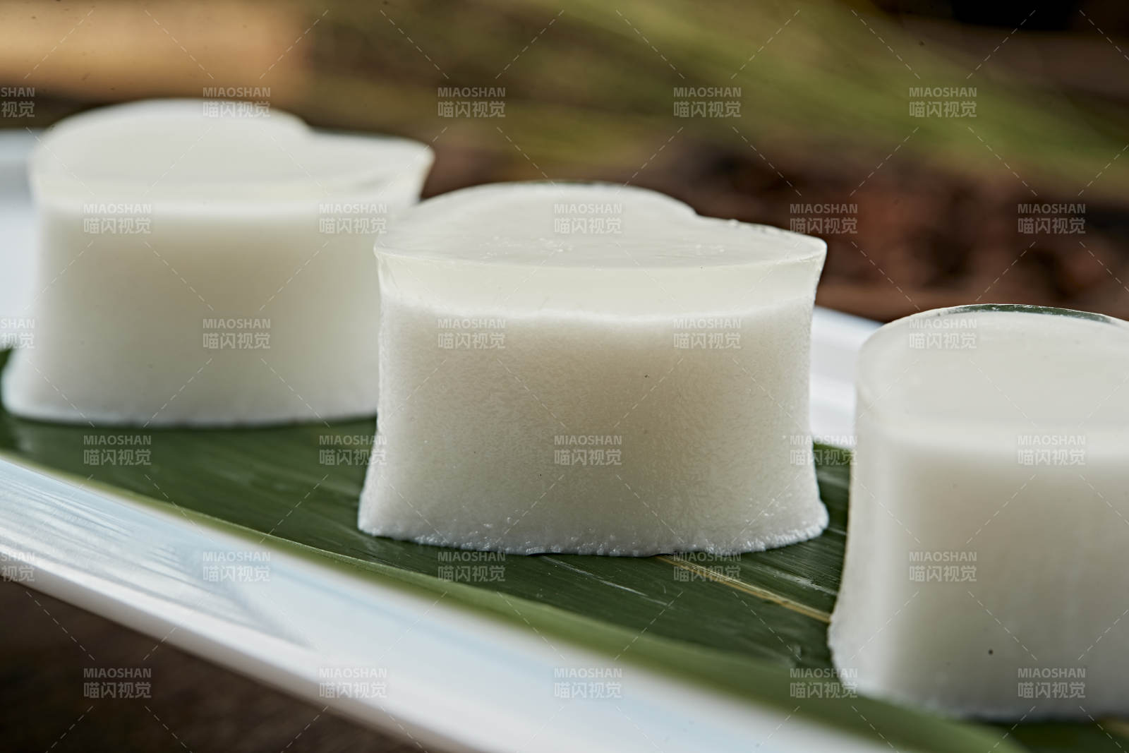 港式茶餐椰子水晶糕