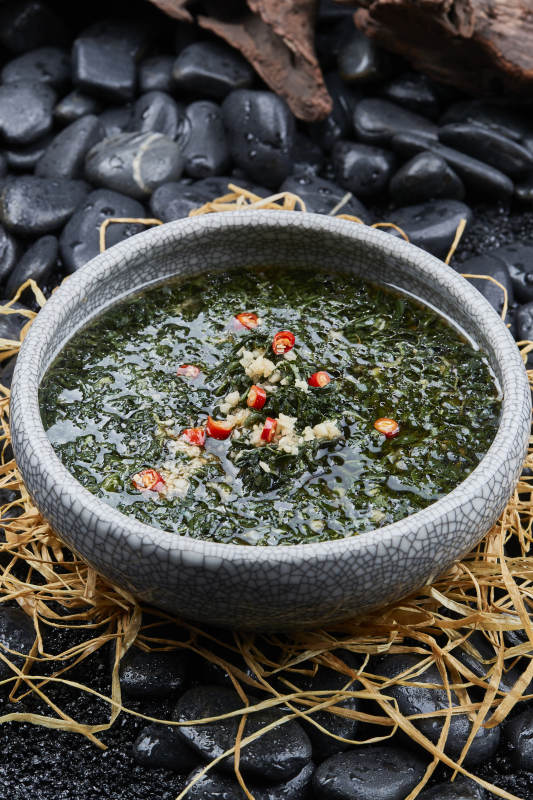 石鍋蒜蓉米椒野菜湯