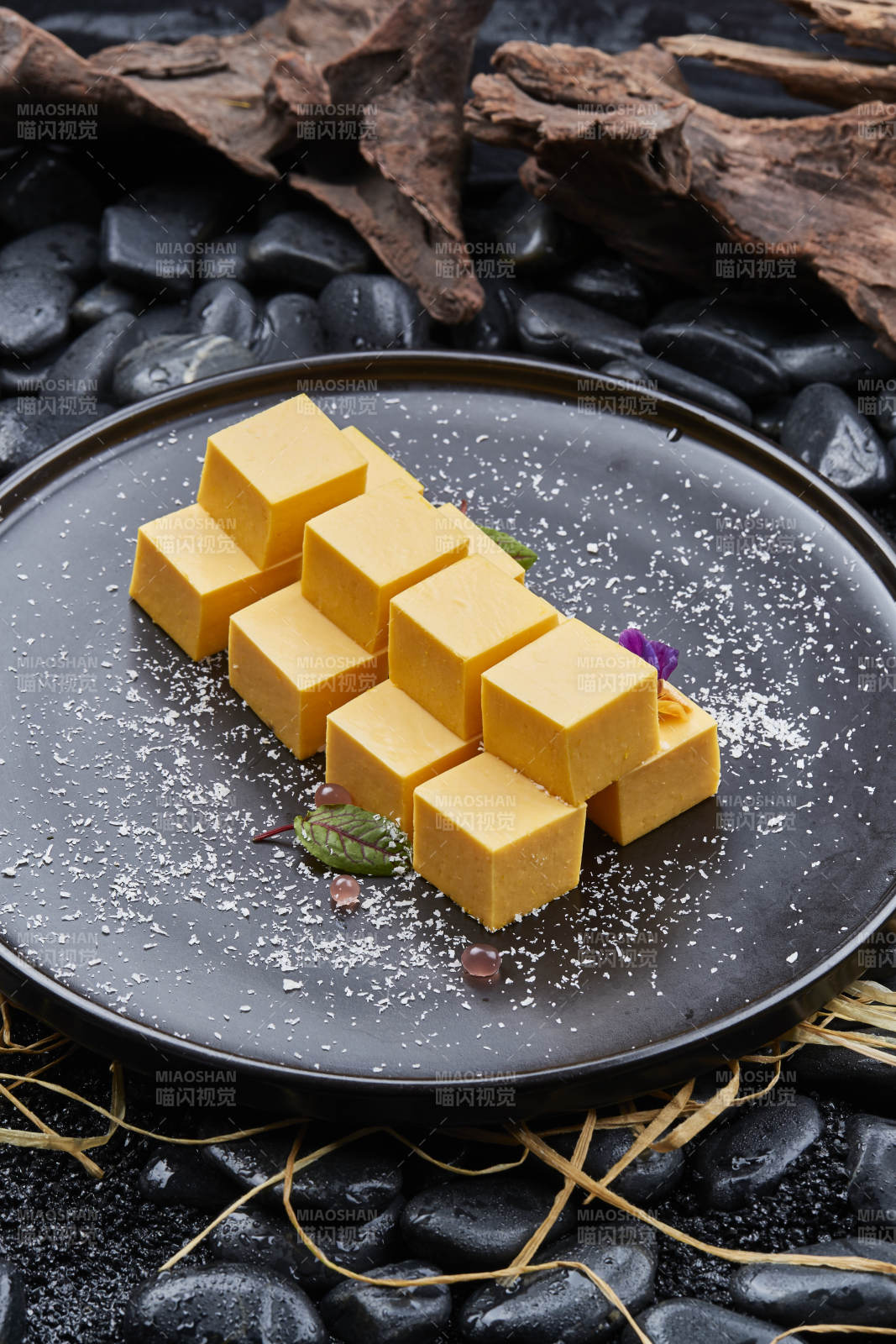 南瓜慕斯蛋黄南瓜豆腐