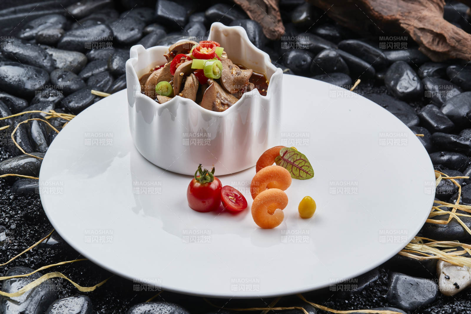 香辣紅油漬腰片