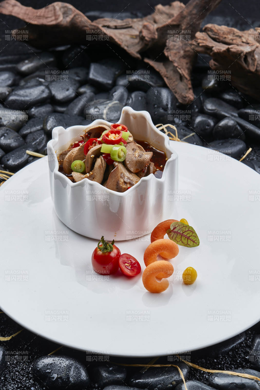 香辣紅油漬腰片