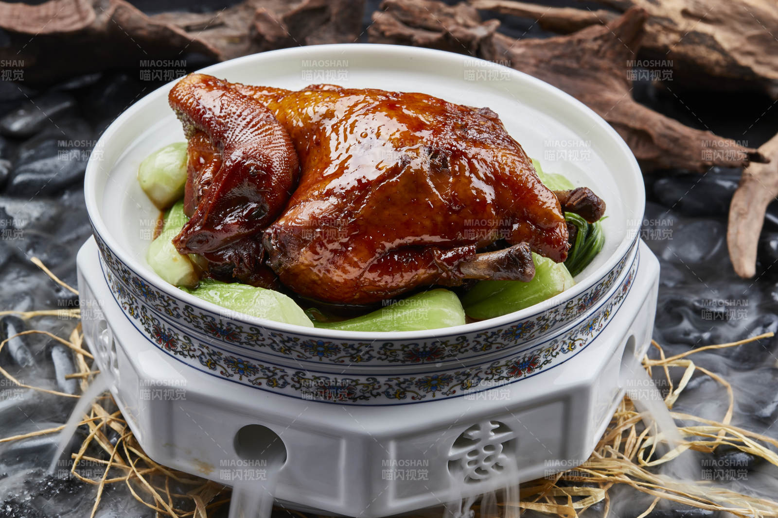 陈皮蜂蜜甜焗三黄鸡