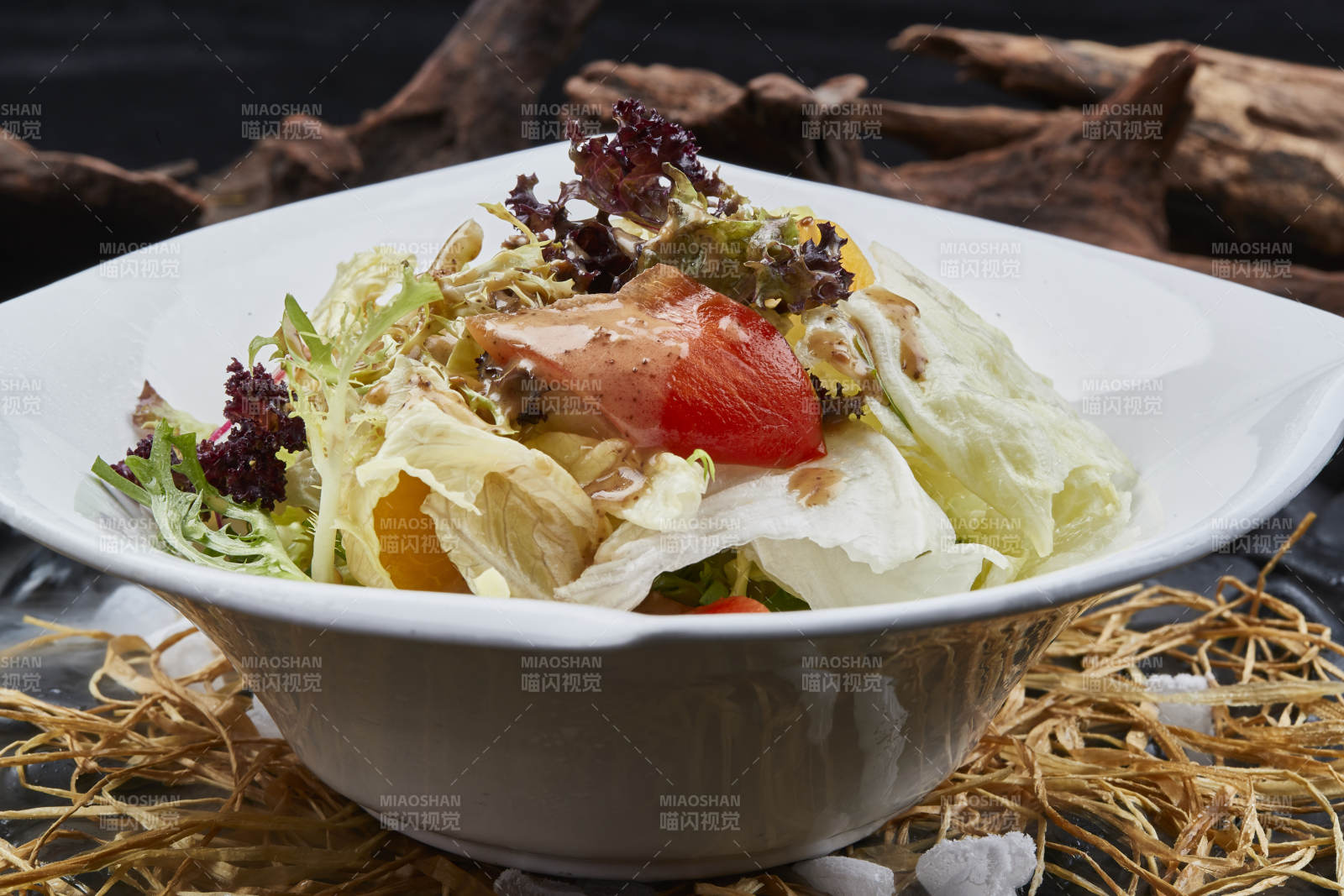 澆汁麻醬時蔬大拌菜