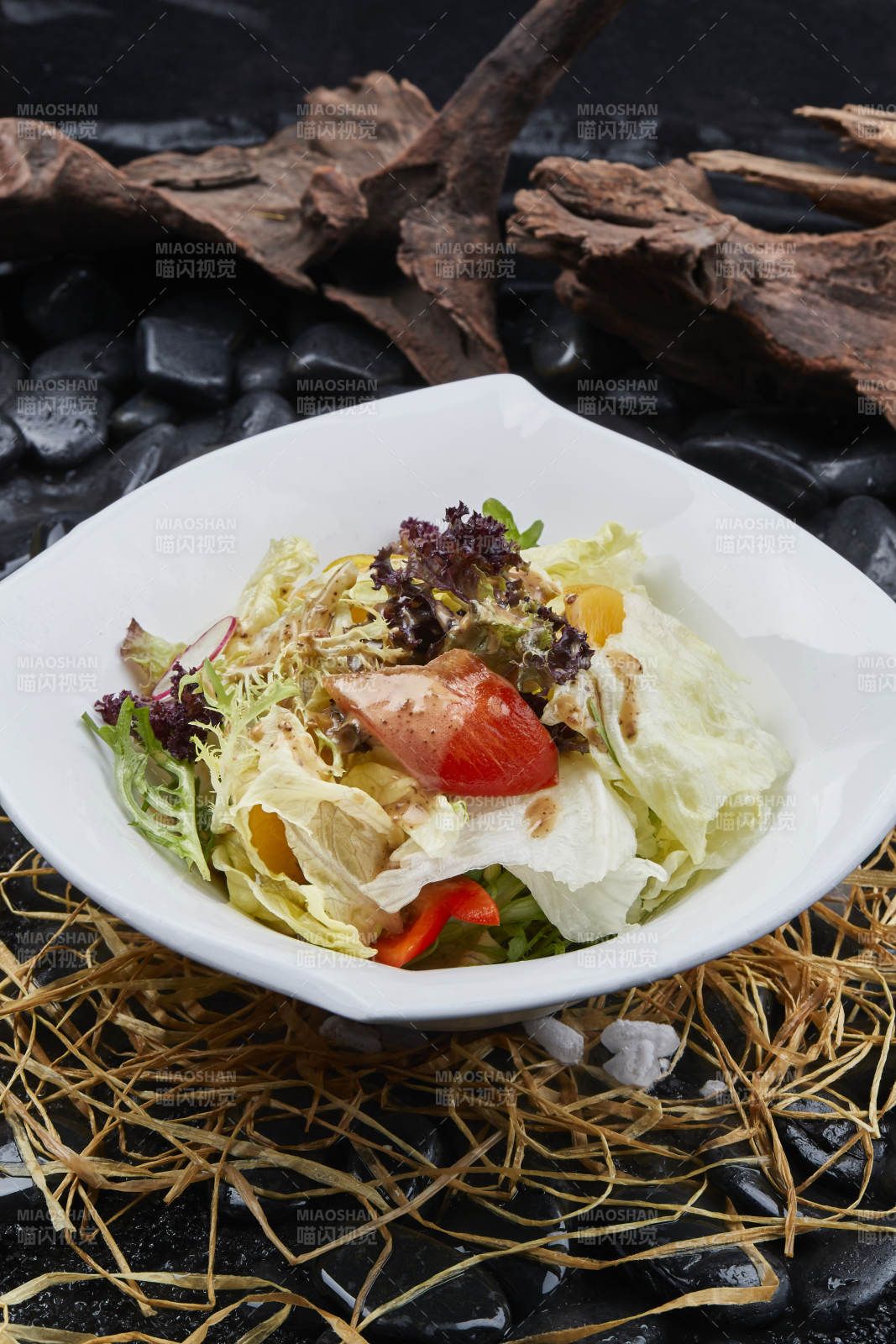 澆汁麻醬時蔬大拌菜