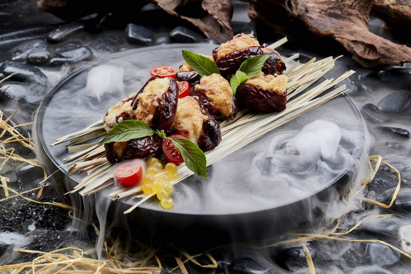 和田大棗芝士焗雞茸