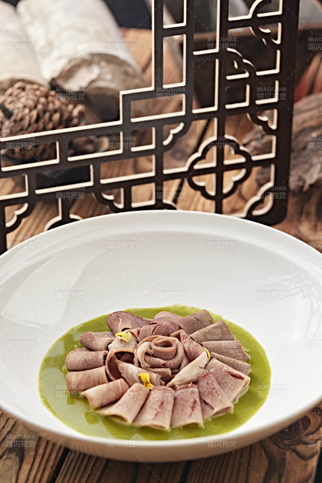 浇汁牛口条牛舌