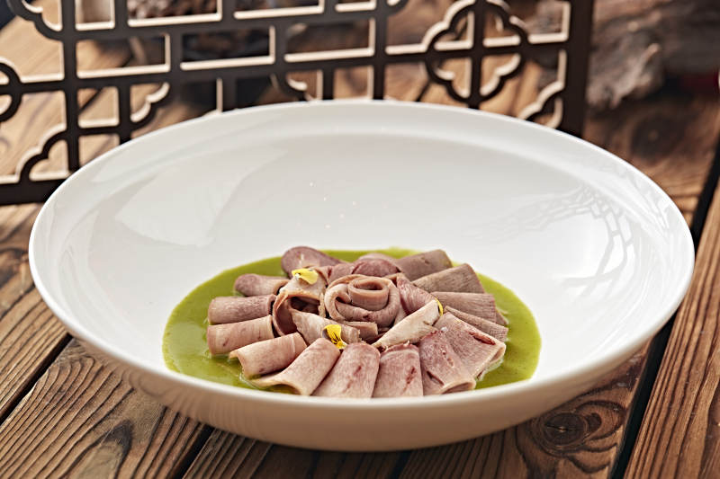 浇汁牛口条牛舌