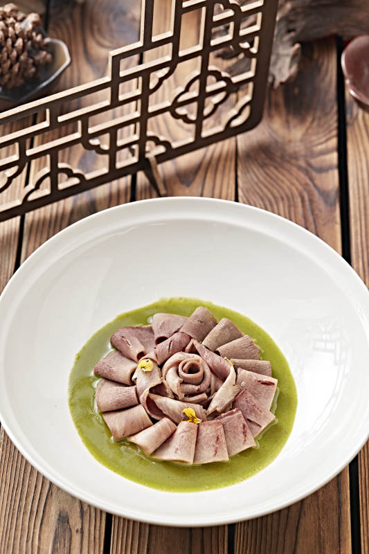 浇汁牛口条牛舌