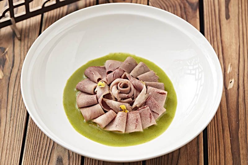 浇汁牛口条牛舌