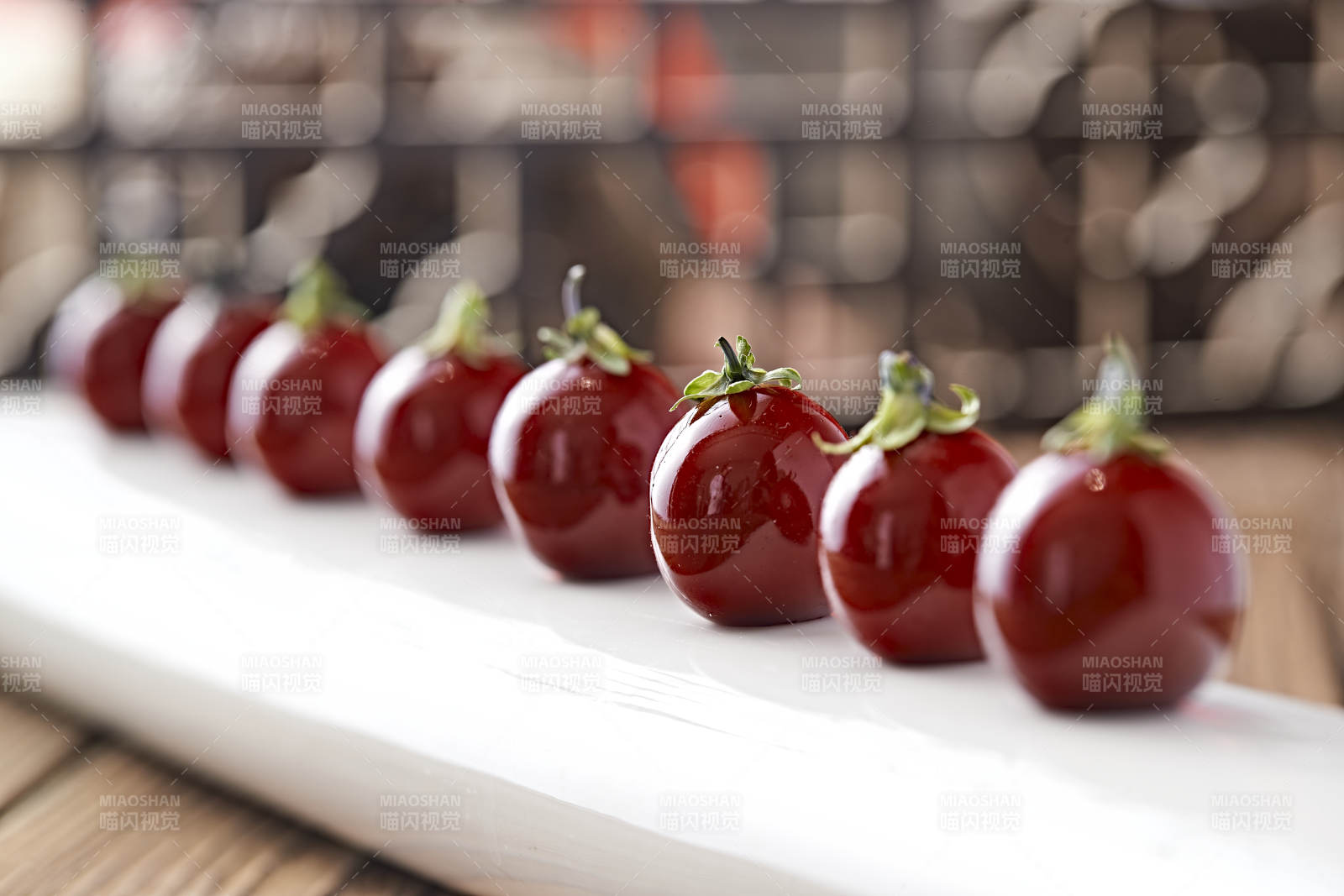 创意菜樱桃鹅肝