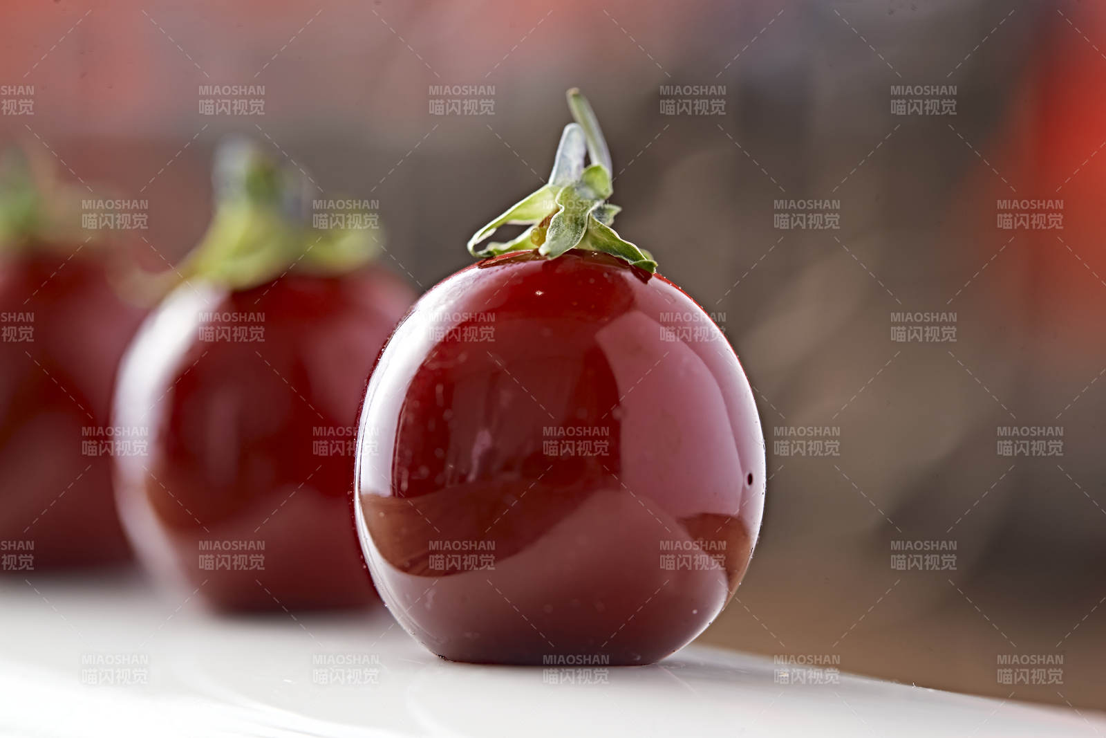 创意菜樱桃鹅肝