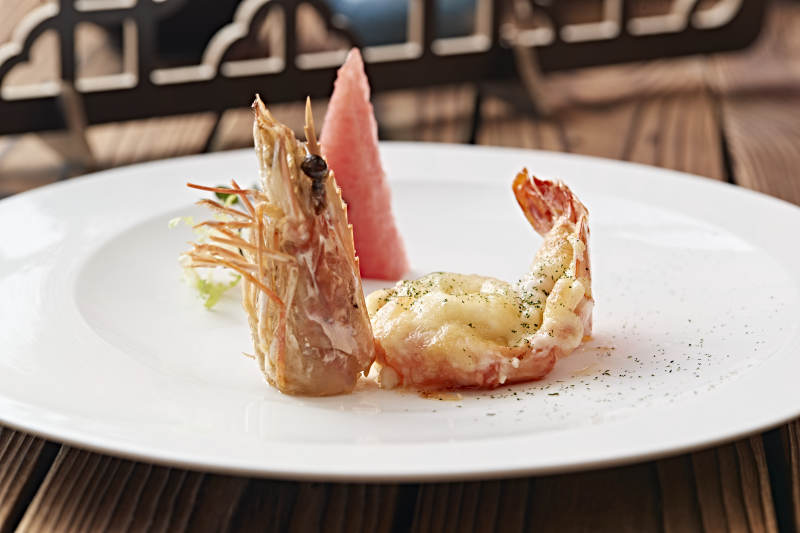 芝士焗深海大虾