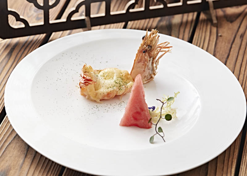 芝士焗深海大虾