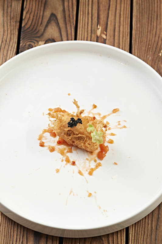 拖面香炸法式鹅肝