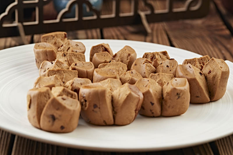 烤黑豆雜糧開花饃