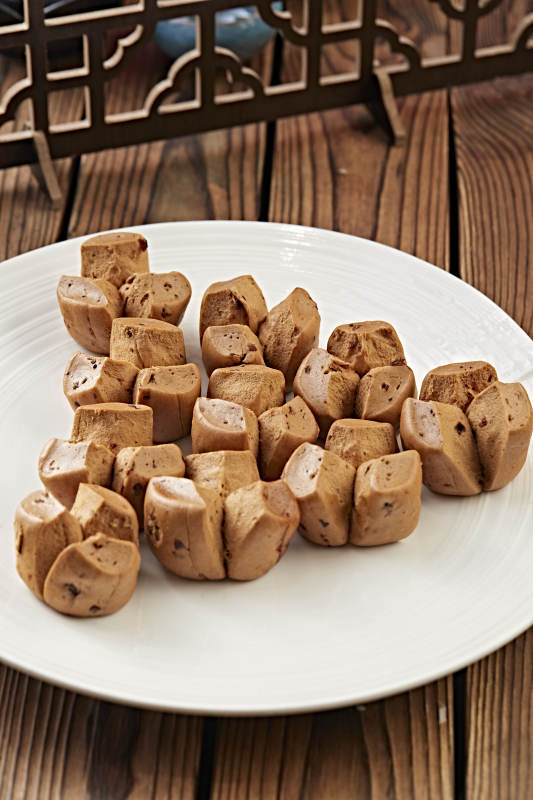 烤黑豆雜糧開花饃