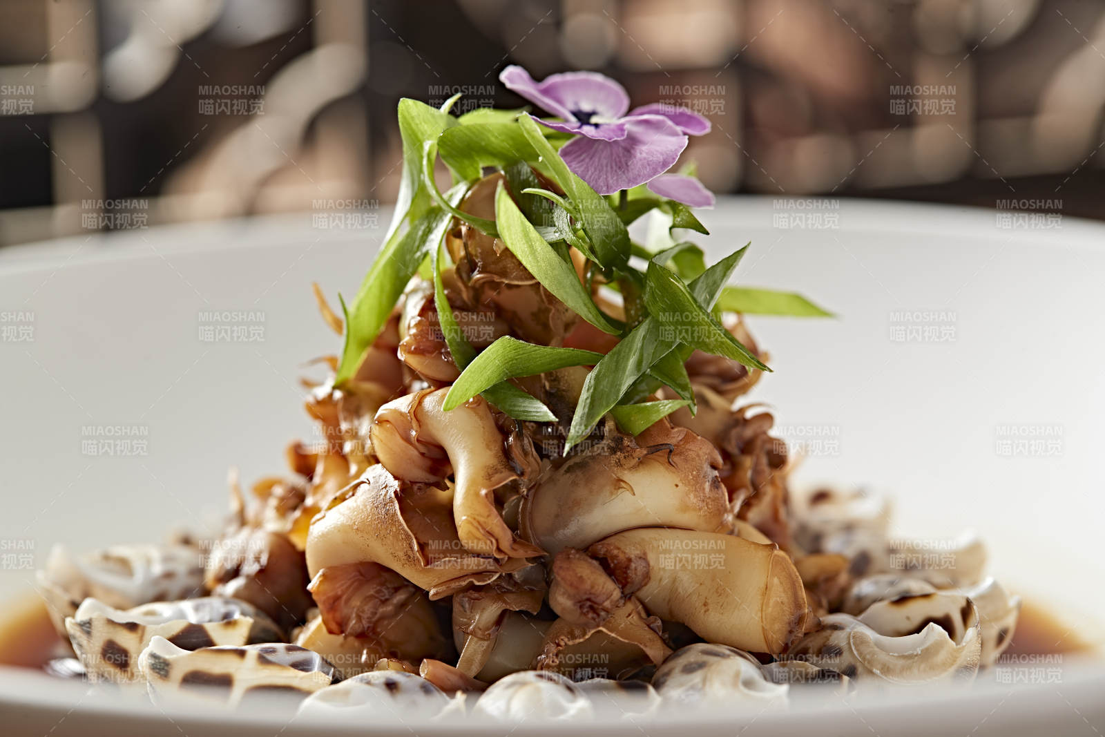 溫拌澆汁花螺片肉