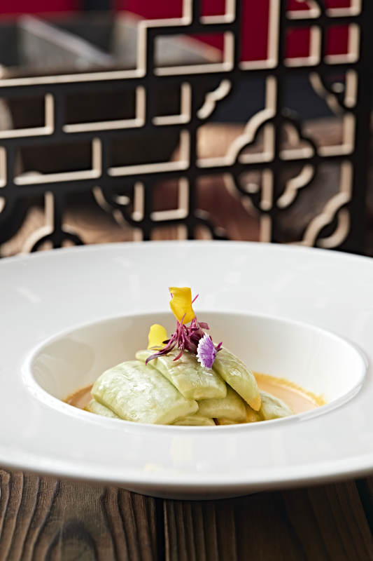 浇汁玉女佛手瓜