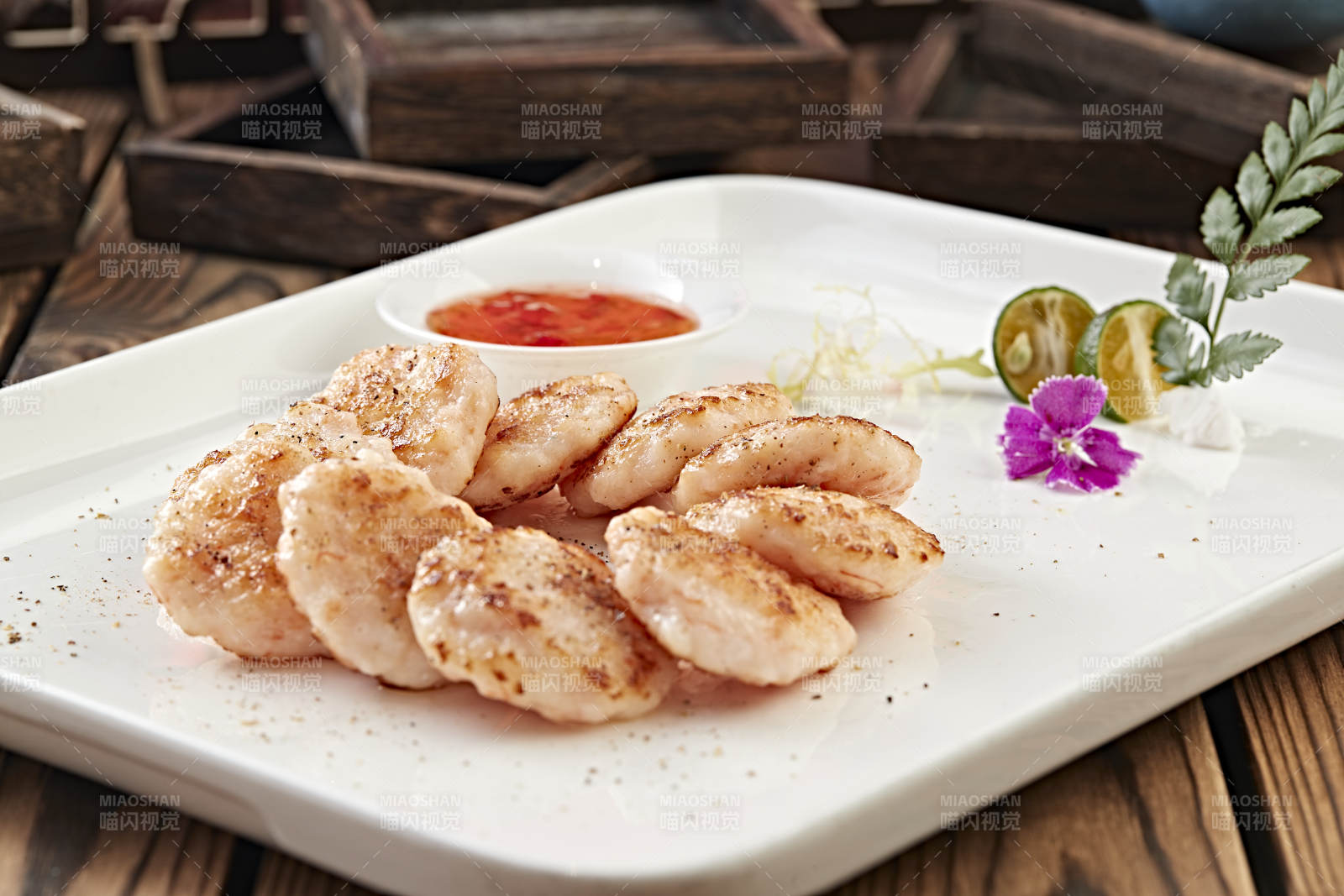 香炸深海蝦肉餅