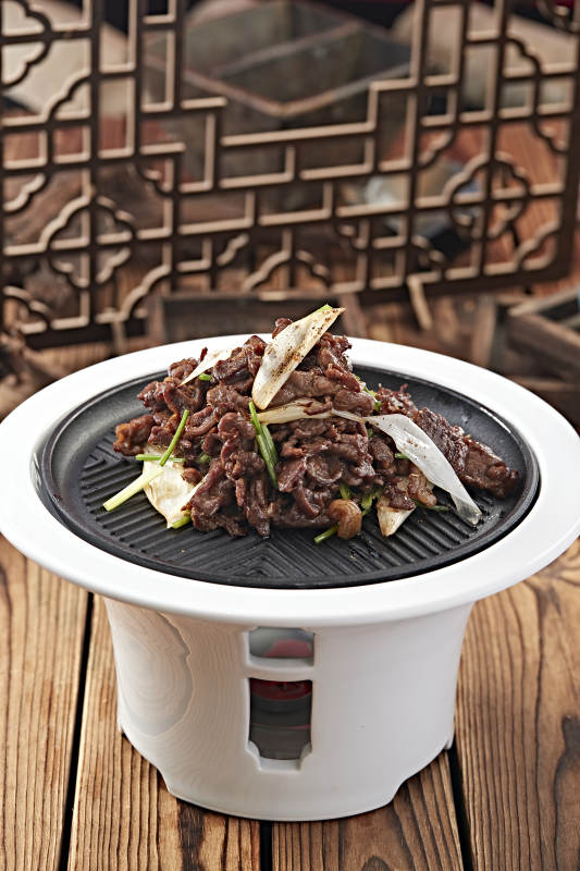 炙子铁板葱香牛柳