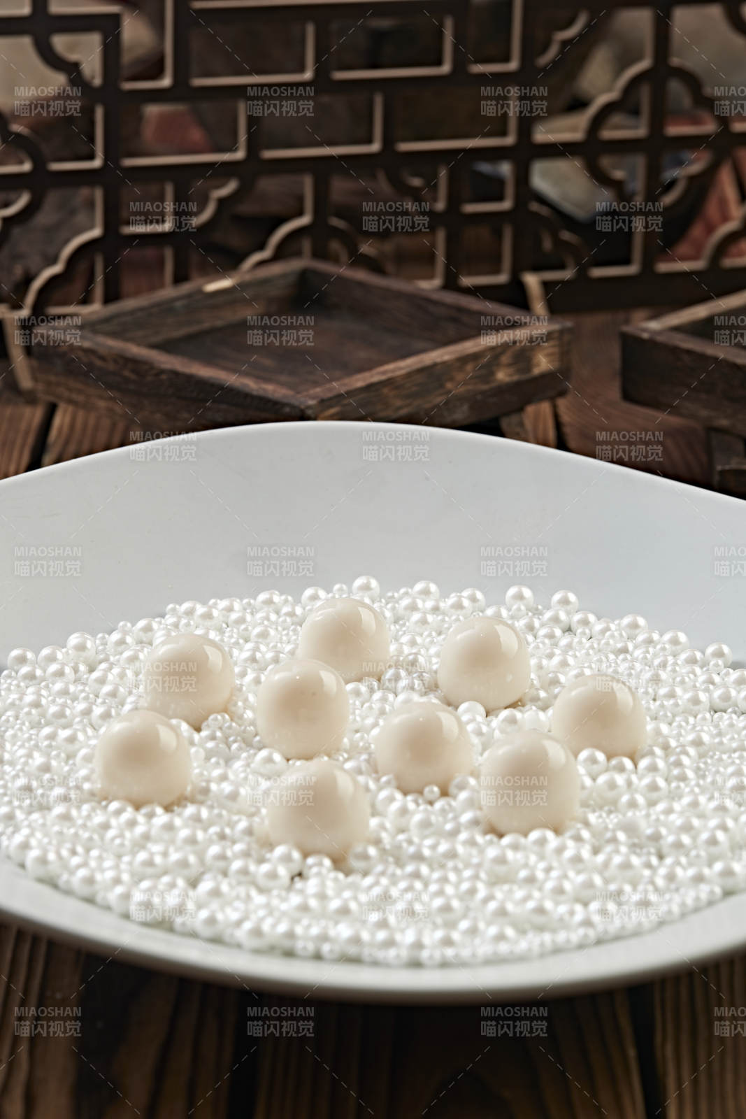 珠光宝气珍珠糖配糖衣山药丸