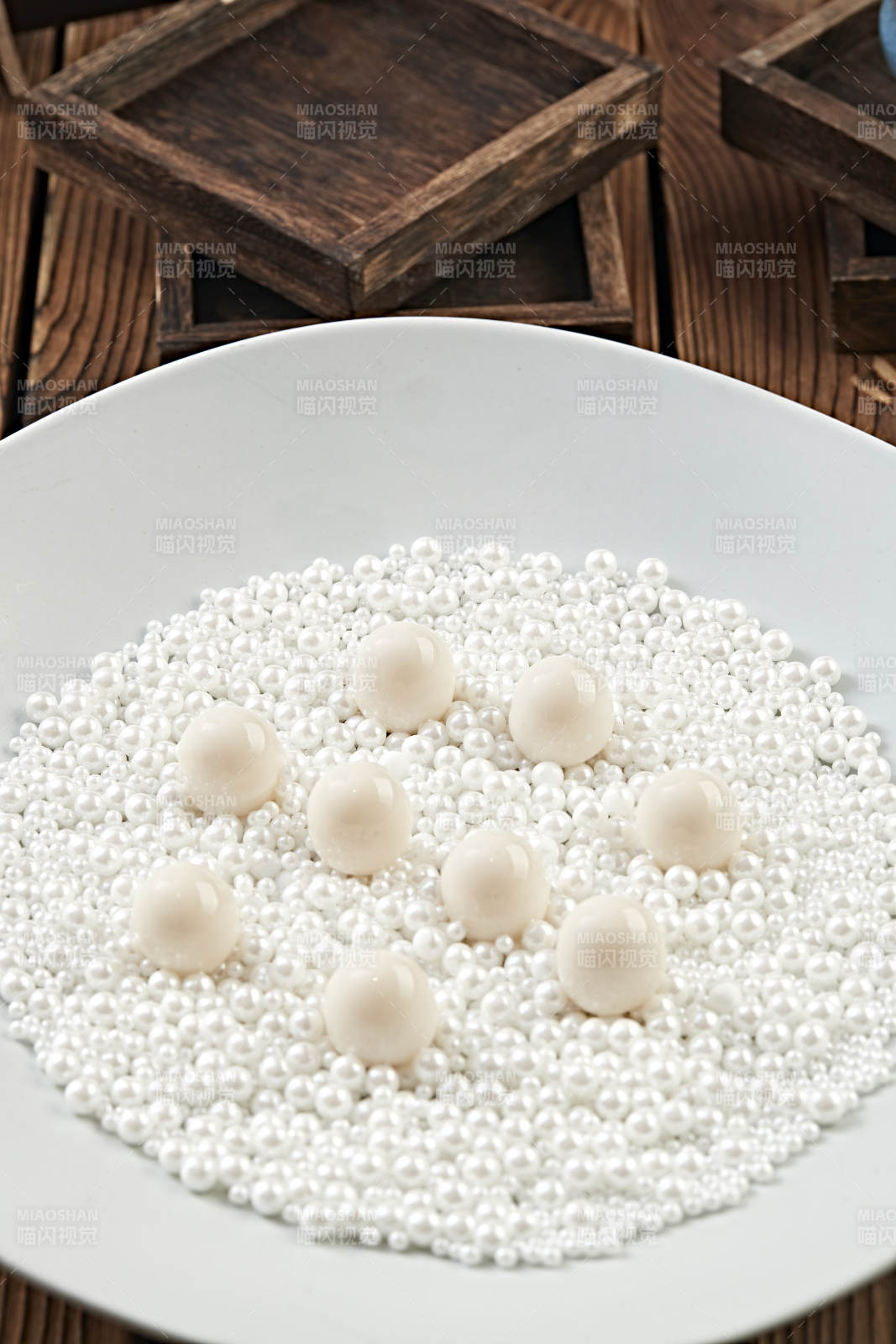 珠光宝气珍珠糖配糖衣山药丸