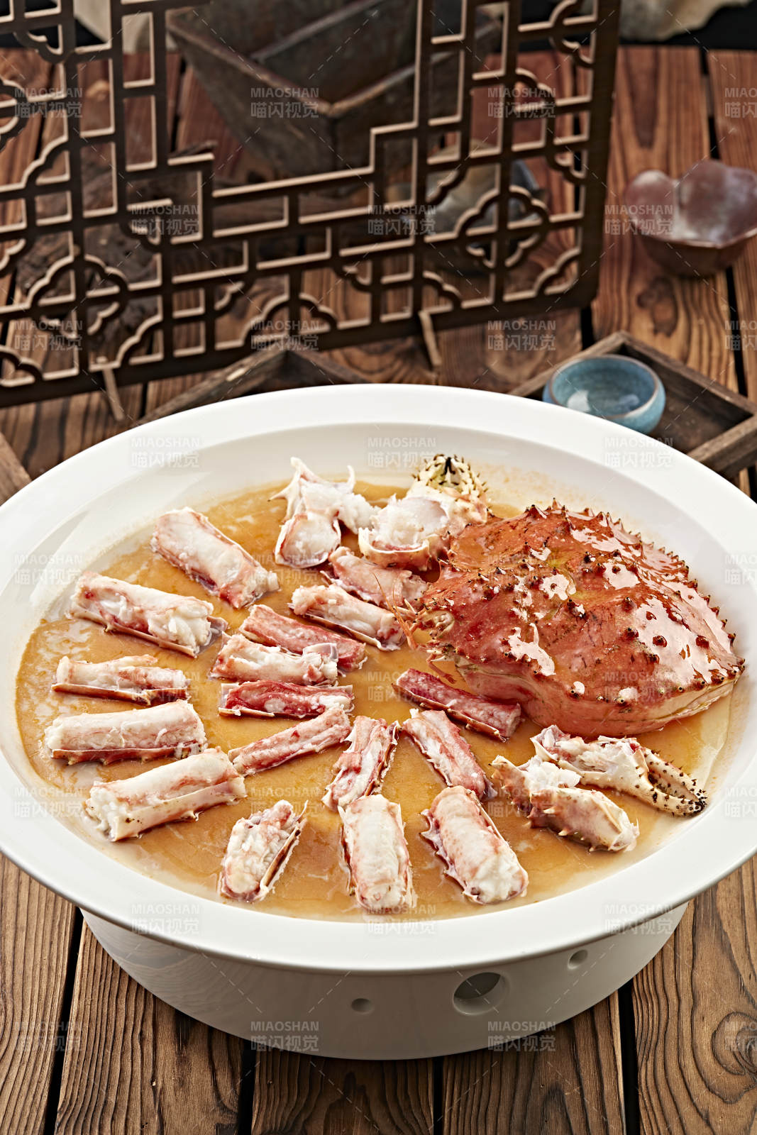 清蒸活阿拉斯加帝王蟹