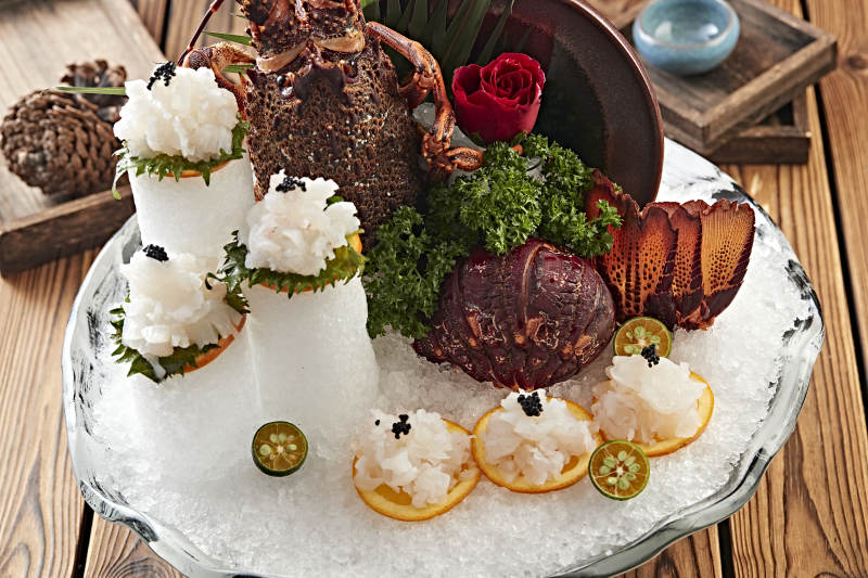 澳洲大龙虾鲜刺身