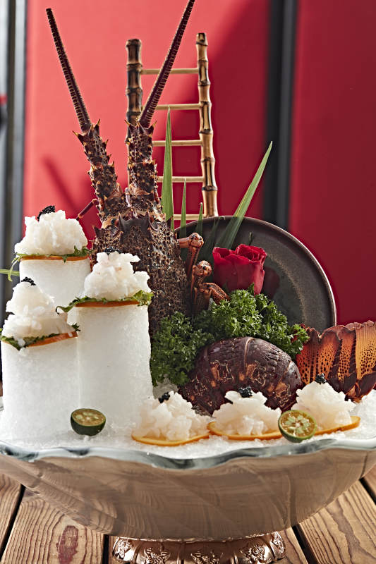 澳洲大龙虾鲜刺身