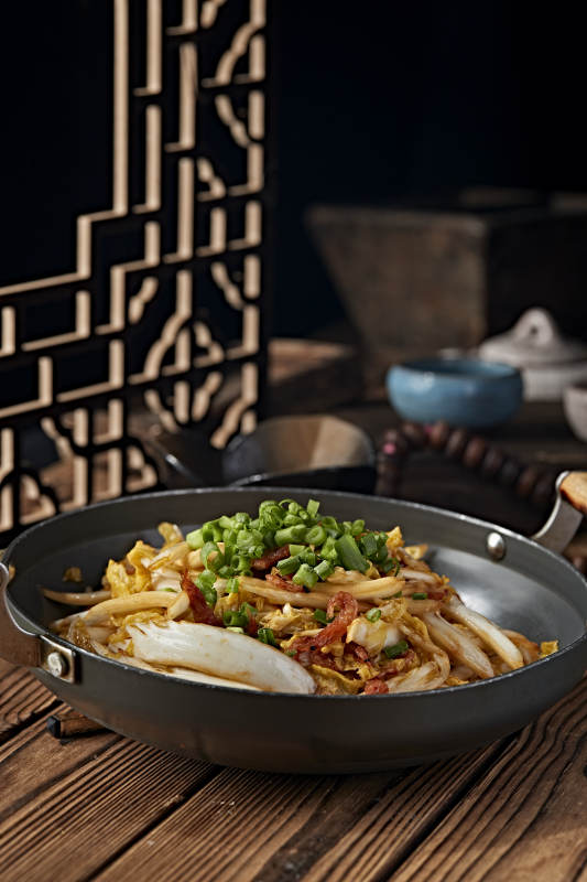 锅仔葱香虾干娃娃菜