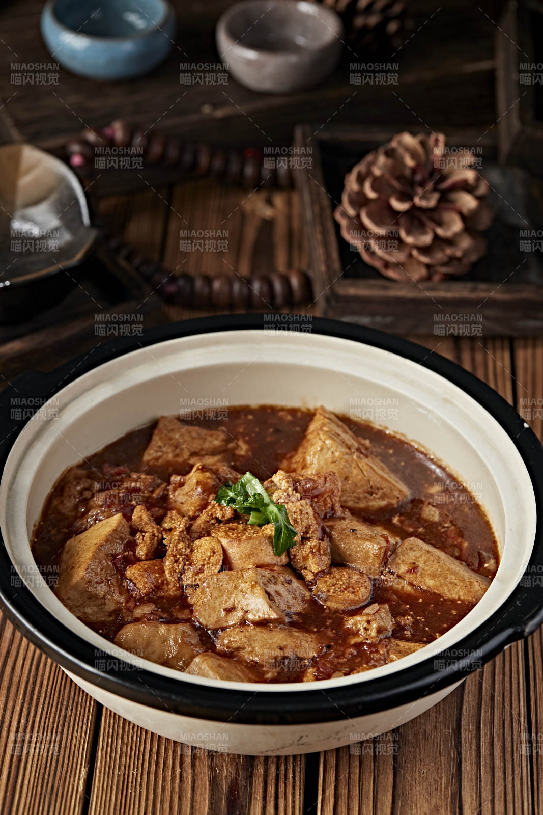 砂锅鱼籽虾酱炖豆腐