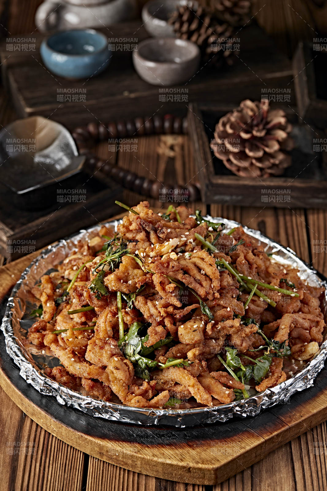 铁板锡纸蒜香黄牛肉